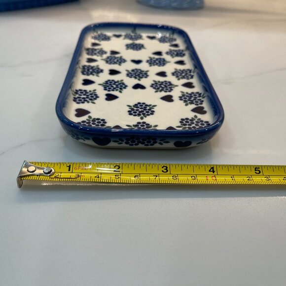 Stunning Handmade Butter Dish Imported from Poland - Picture 15 of 15